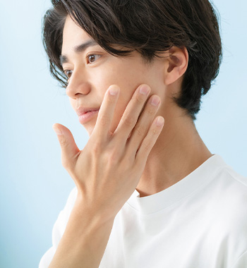 メンズ脱毛の悩み画像