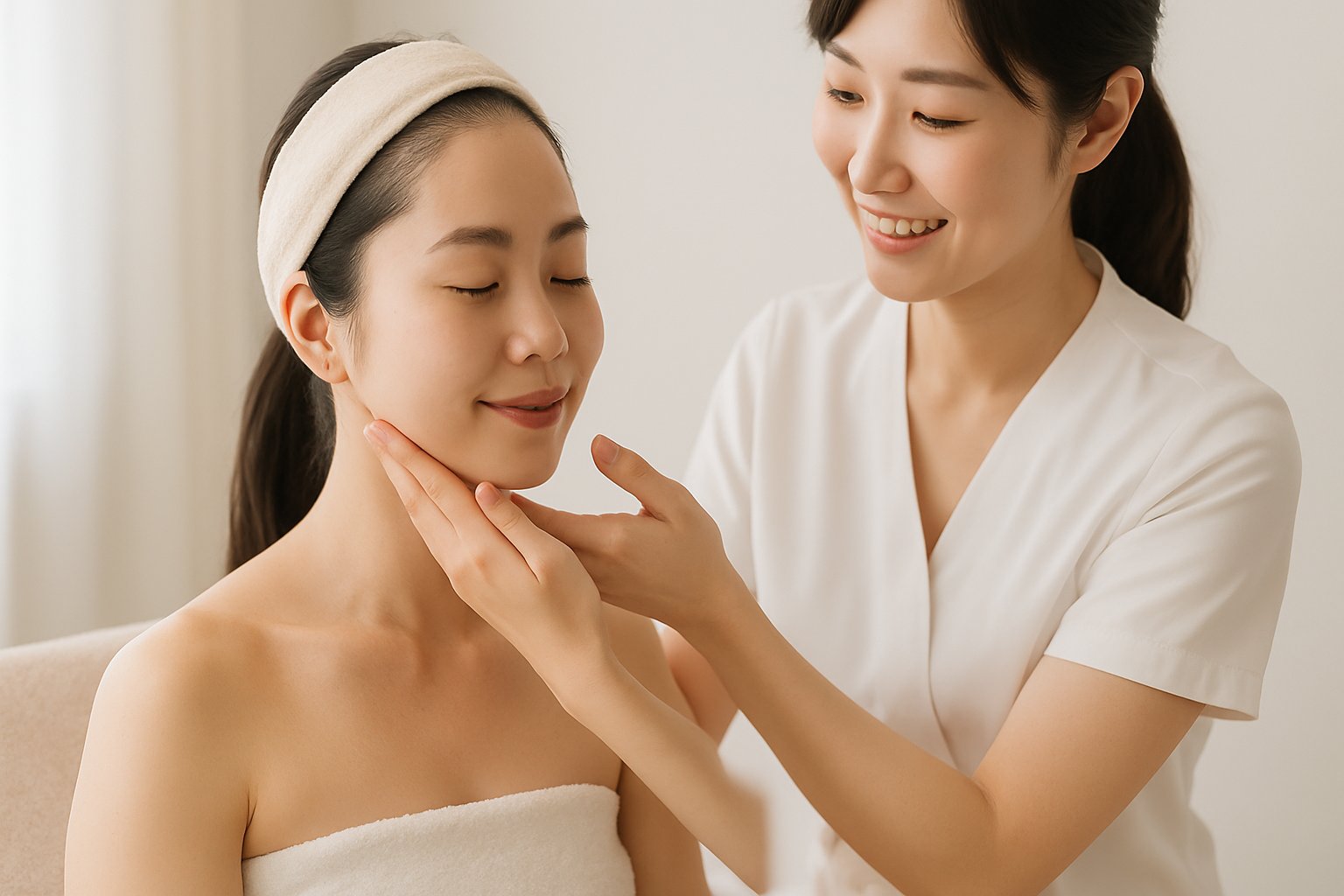 セルフケアとエステメニューの相性で叶えるやさしい小顔ケア